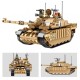 Конструктор Panlos brick - Британской танк Челленджер 2 (Challenger II). Вік 6+. Лего, Lego