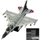 Конструктор  Huada Toys - винищувач F-16. Вік 7+. Лего, Lego