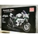 Конструктор SG Blocks - Мотоцикл Kawasaki H2R Ninja (сірий), 14+ років. Лего, Lego