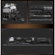 Конструктор JIE STAR Локомотив. The BIGBOY Steam Locomotive. вік 6+. Лего, Lego