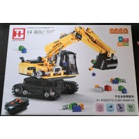 Конструктор Happy Build Гусеничний екскаватор з д/к. Вік 6+, Лего, Lego