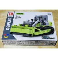 Конструктор Sembo Block Бульдозер, Вік 6+, Лего, Lego