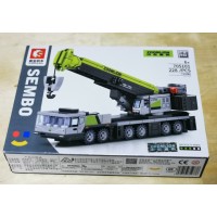 Конструктор Sembo Block Автокран, Вік 6+, Лего, Lego