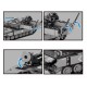 Конструктор Sembo Block Танк Leopard 2A7, Вік 6+, Лего, Lego