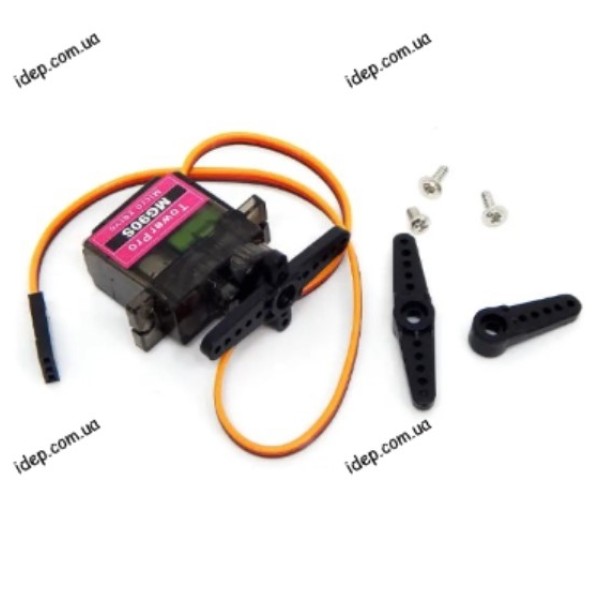 Сервопривід MG90S TowerPro 180° (Micro Servo) 
