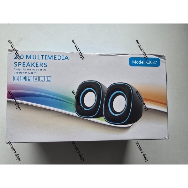 Mini Speaker K2037 for PC and Laptops Multimedia Mini Portable 2.0 Digital