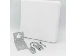 Антена біла HyperLink HG2458-13HDP-4NF, 2.4/5.8 GHz, 4-елементна MIMO, Dual Polarized