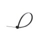 Стяжка кабельна, чорна, 2,5х100мм, 1000шт 