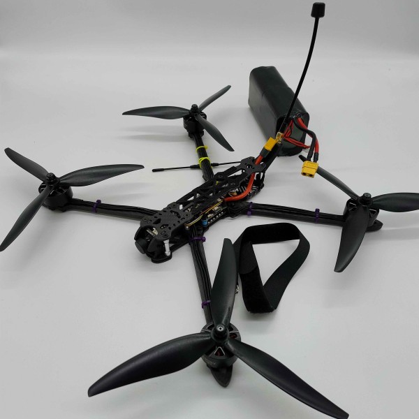 FPV дрон 8 дюймів з однією ELRS, з Aocoda 1.6VTX 