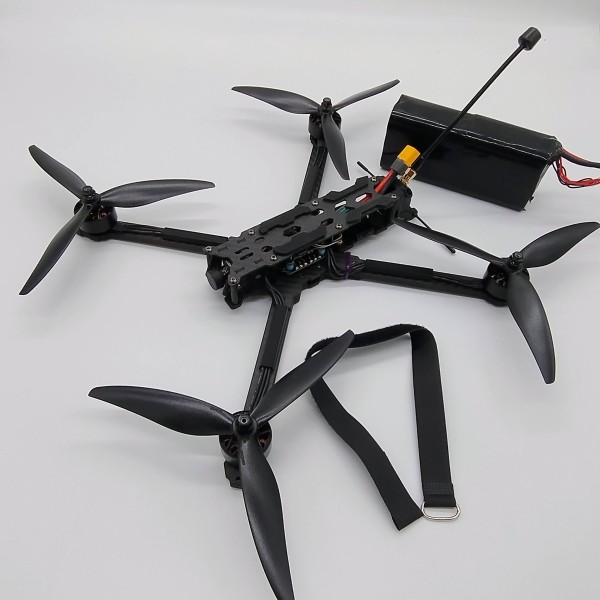 FPV дрон 8 дюймів з однією ELRS, з PandaRC 2.5VTX
