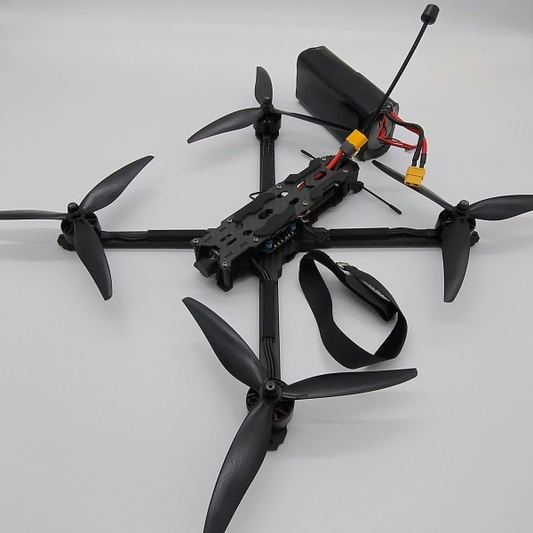FPV дрон 8 дюймів з однією ELRS, з VTX 2,5W