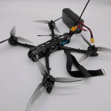 FPV дрон 7 дюймів з однією ELRS, з Pourc 1.6VTX 
