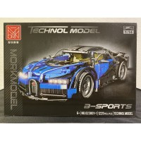 Конструктор Mork Bugatti Chiron. Вік 6+, Лего, Lego
