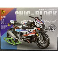 Конструктор Panlos brick - Мотоцикл Rapid V4R. Вік 6+. Лего, Lego