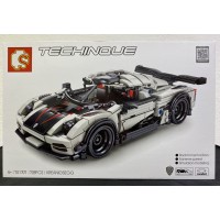 Конструктор Sembo Block Спорткар Koenigsegg, Вік 6+. Лего, Lego