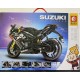 Конструктор SG Blocks - Мотоцикл Suzuki GSX R1000R (чорний). Вік 6+. Лего, Lego