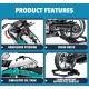 Конструктор SG Blocks - Мотоцикл CF moto CF250SR (світло сірий). Вік 6+. Лего, Lego