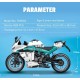 Конструктор SG Blocks - Мотоцикл CF moto CF250SR (світло сірий). Вік 6+. Лего, Lego
