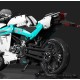 Конструктор SG Blocks - Мотоцикл CF moto CF250SR (світло сірий). Вік 6+. Лего, Lego