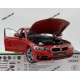 Model from Welly BMW 335i, 1:24 scale, червоний, вік 3+