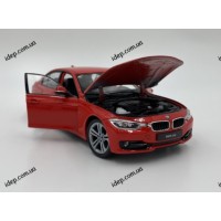Model from Welly BMW 335i, 1:24 scale, червоний, вік 3+