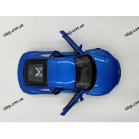 Model from Welly 2016 Audi R8 V10, 1:24 scale, синій, вік 3+