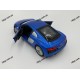Model from Welly 2016 Audi R8 V10, 1:24 scale, синій, вік 3+