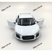 Model from Welly 2016 Audi R8 V10, 1:24 scale, білий, вік 3+