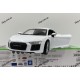 Model from Welly 2016 Audi R8 V10, 1:24 scale, білий, вік 3+