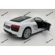 Model from Welly 2016 Audi R8 V10, 1:24 scale, білий, вік 3+