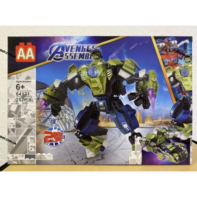 Конструктор - Avenges Assemble - Месники Гелікаррієр - зелений. Вік 6+, Лего, Lego