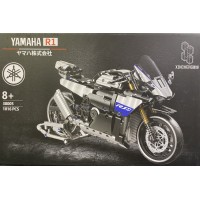 Конструктор Мотоцикл YamahaR1, сірий. Вік 8+. Лего, Lego 