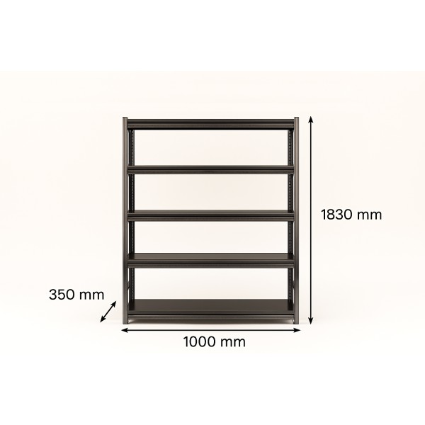 Металевий стелаж  1000*350*1830мм